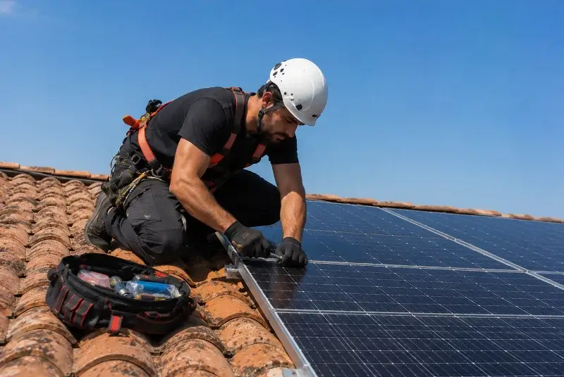 Maintenance et monitoring de panneaux solaires à Bargemon