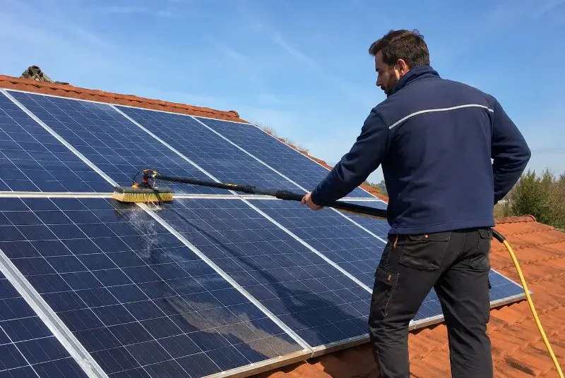 Nettoyage et entretien de panneaux solaires à Bargemon